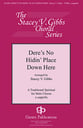 Dere's No Hidin' Place Down Here TTBB choral sheet music cover